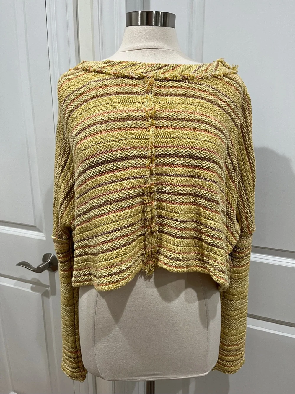 Free People Catalina Pullover Soft Sunset Combo Regular Size Medium